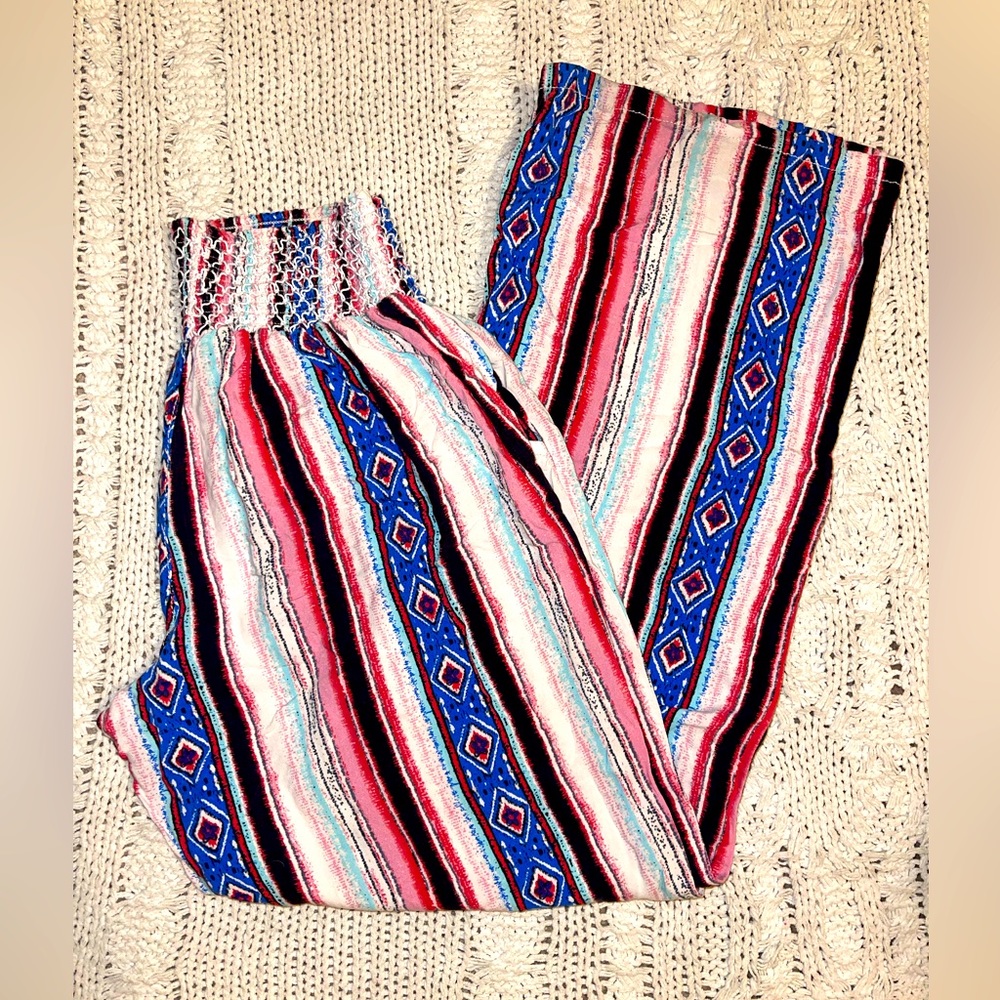 REWASH. Mid/Hi-Rise Boardwalk Pant. Large.